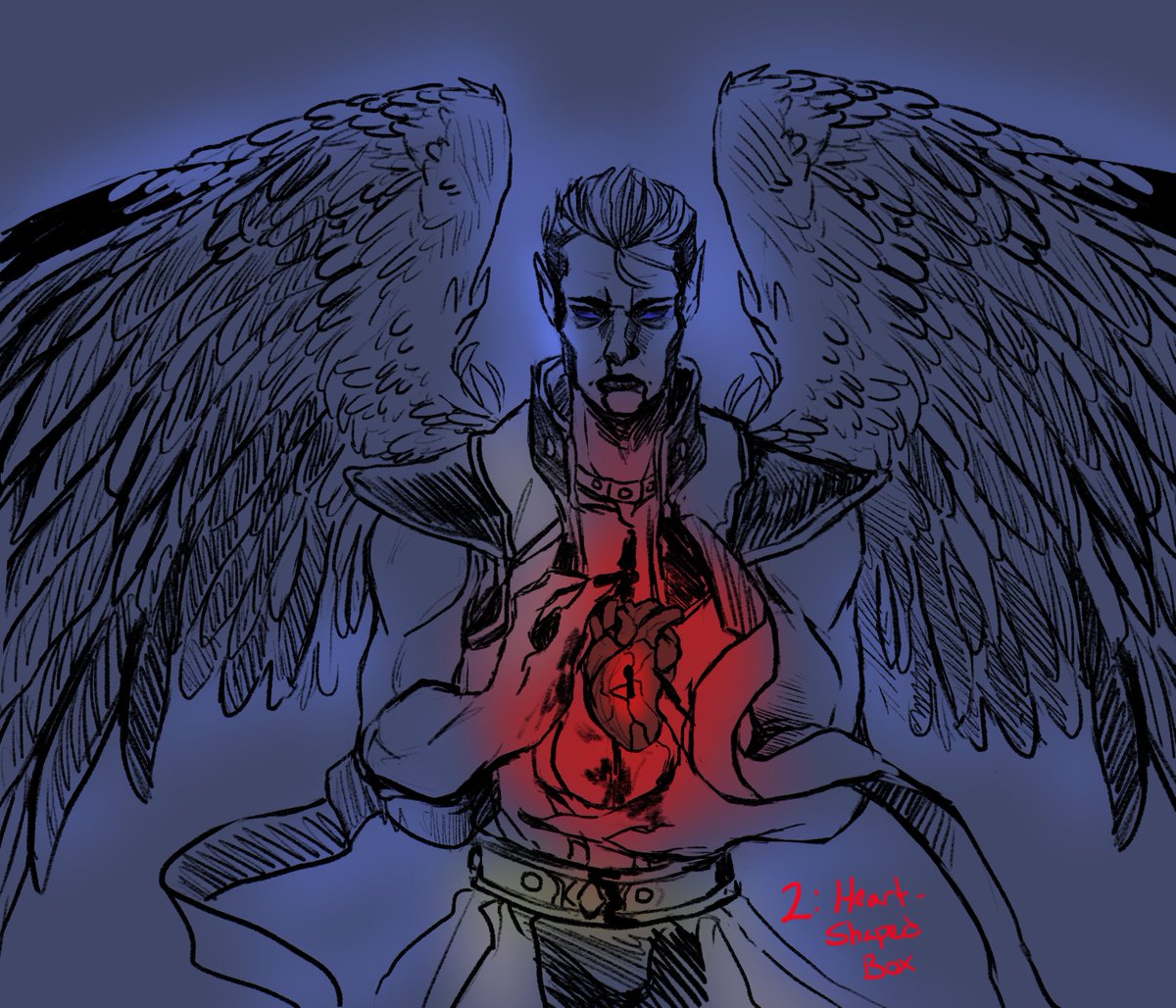 skelesass's tweet photo. LOKtober day 2: Heart Shaped Box
#LegacyofKain #JanosAudron #SoulReaver #fanart #LOKtober2021 https://t.co/QitlW5dP3a