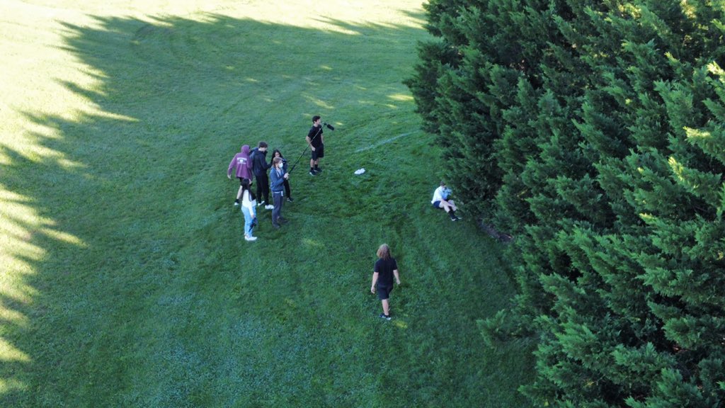 MrsKaseySmith's tweet photo. #FilmandStudio Ss race against their deadline to film their final scenes. Post production starts Monday! #WarriorWay #GAHS https://t.co/3lOAJIXAgL