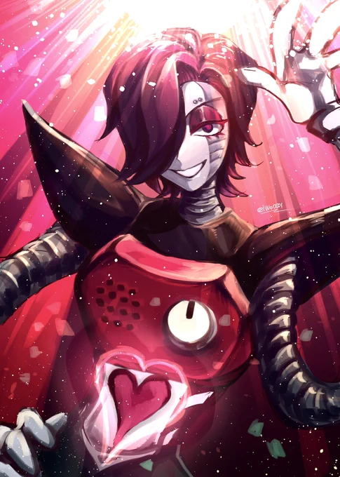 #undertale 
メタトンのかっこよさに目覚めてしまいました 