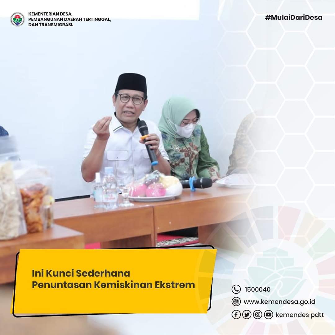 Menteri Desa, Pembangunan Daerah Tertinggal dan Transmigrasi <a href="/halimiskandarnu/">ABDUL HALIM ISKANDAR</a> bersama Nyai Lilik Umi Nashriyah meresmikan Graha Ahmad Bagdja di Desa Pajawan Kidul, Kuningan, Jawa Barat, Jumat (1/10/2021).

Selengkapnya di kemendesa.go.id/berita

#KemendesPDTT
#DanaDesa
#SDGsDesa