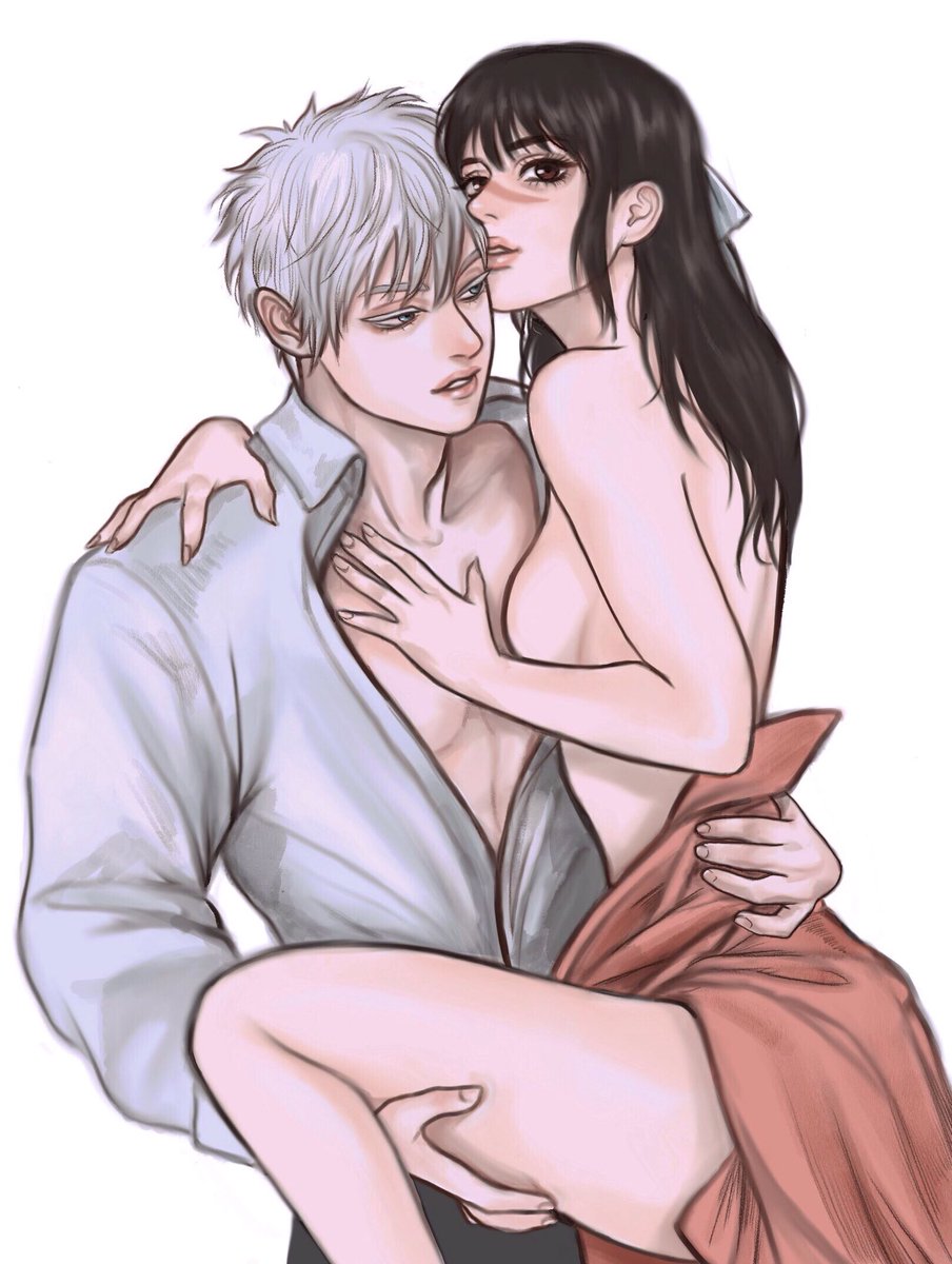Imeko_san's tweet photo. 🍓 #gojohime #JujutsuKaisen #jujutsukaisenfanart https://t.co/yxhyuDyRFH