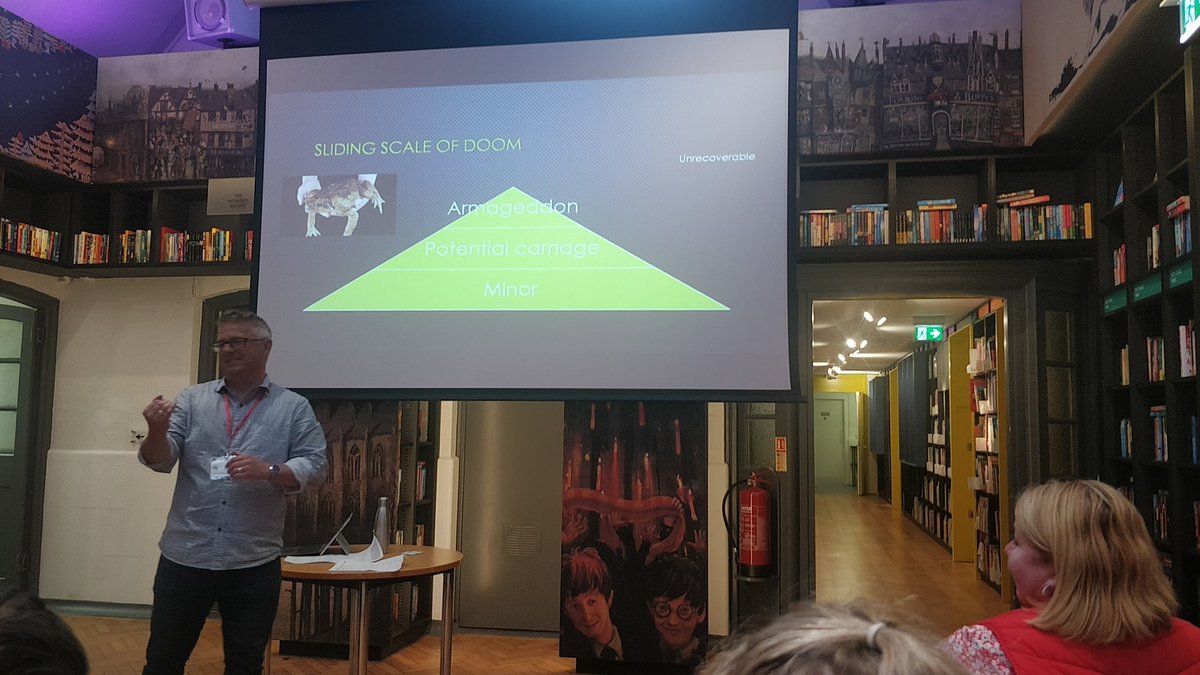 Ms_J_Hart's tweet photo. "pretty much everything gets put into a triangle if you go to enough conferences" @kitandrew1 
#nv2021 https://t.co/mI6w3lUJyU