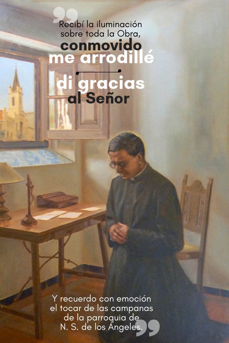 Camino_OpusDei's tweet photo. Hoy 2 de octubre, fiesta de los #AngelesCustodios, celebramos el 93º aniversario de la Fundación del #OpusDei. https://t.co/qgre9p5GCL