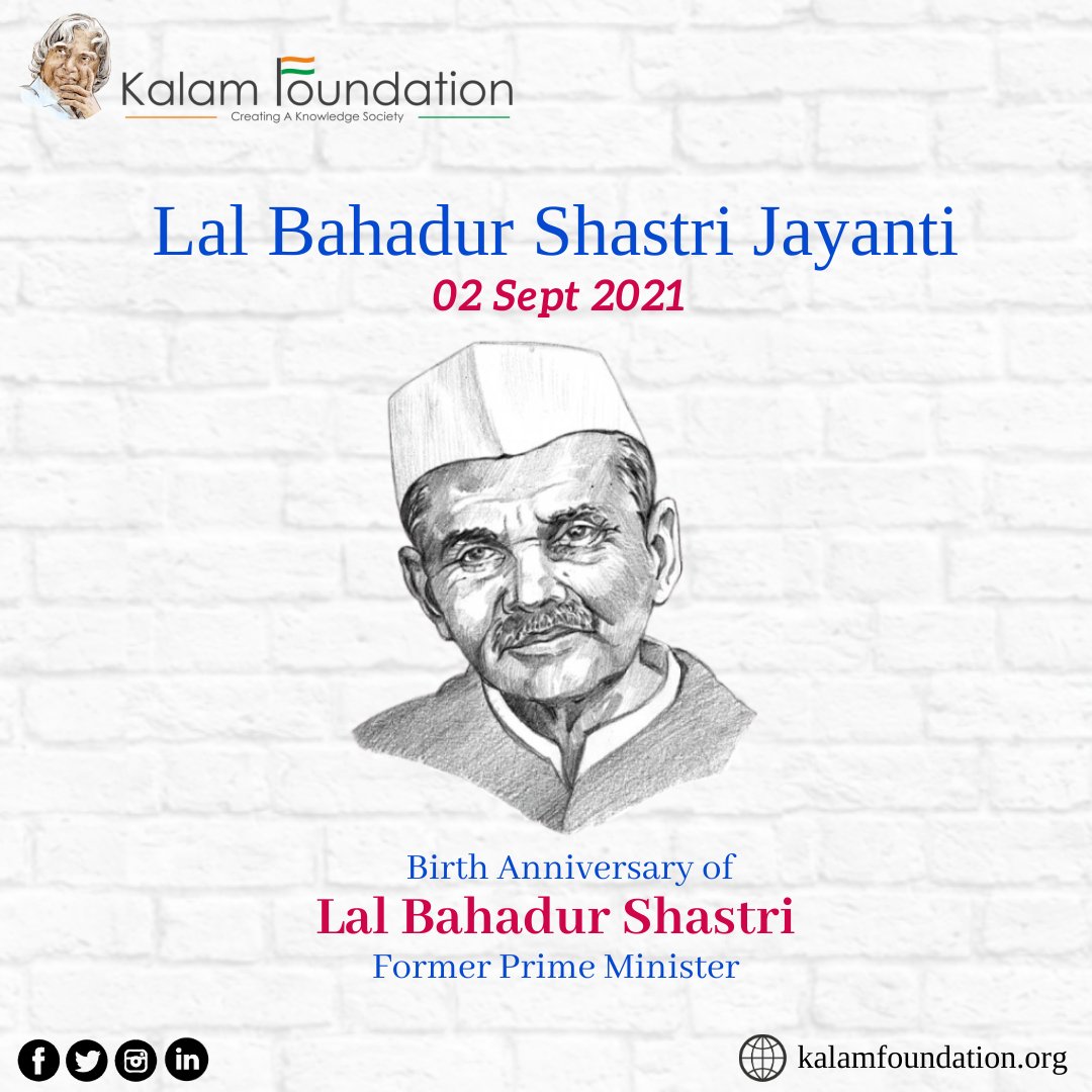 KRFOfficial's tweet photo. Lal Bahadur Shastri
Sir Shastri was a secularist; strictly against mixing religion with politics.
In today's time to incorporate peace and tranquility let's practice what our leaders did.
#LalBahadurShastriJayanti https://t.co/mowzOGYgQw
