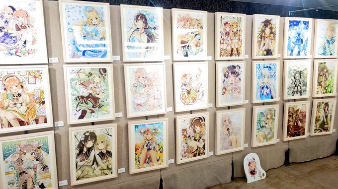 きょうは佐倉おりこ先生の個展に行ってきた!大好きなイラストレーターさん展示たくさんあってどれもかわいくて幸せ。。見応えありまくりでした在廊されてたので、イラストのことで知りたかったこと訪ねて教えてもらっちゃいましたサインもいただいた……うれしい!#佐倉おりこ展 