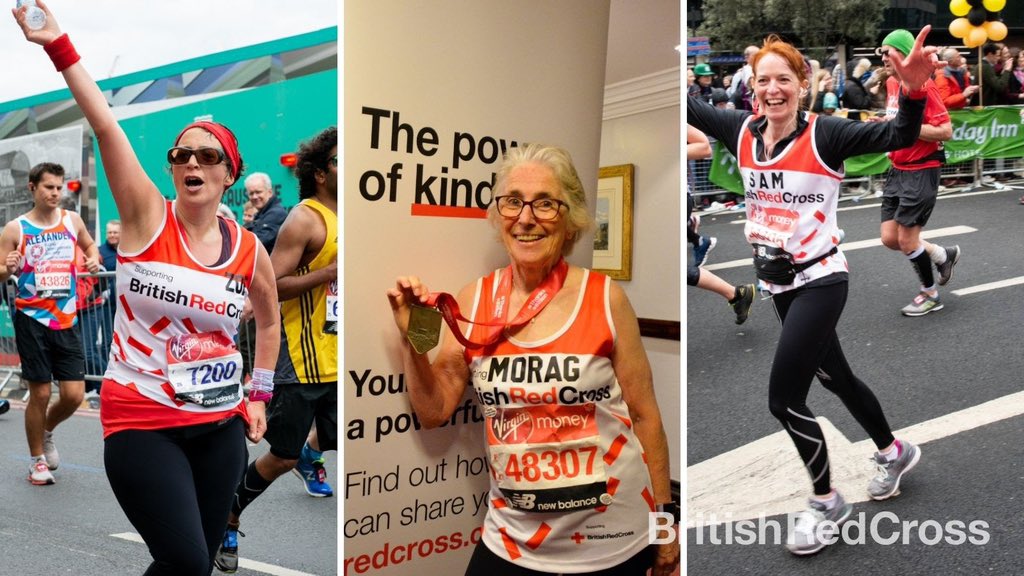 Good luck to everyone from #TeamRedCross who is taking part in the London Marathon tomorrow and raising money to help us support people in crisis. 👏 

#WeRunTogether #LondonMarathon
