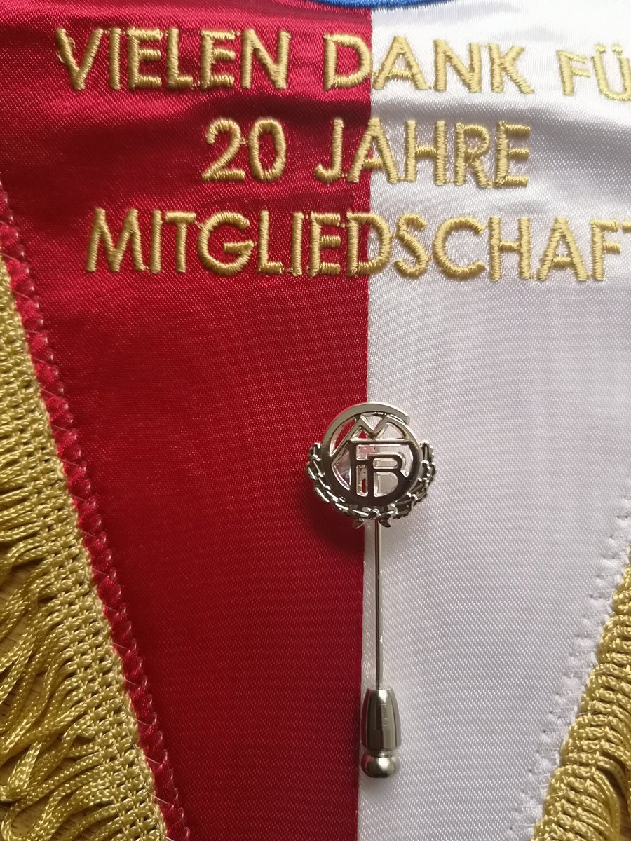 Habe heute Post vom #fcbayern erhalten. Ich bin schon ein wenig gerührt 😊