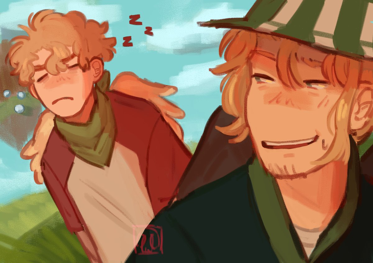 skullebesta's tweet image. early chaos #originsmpfanart #philzafanart #tommyinnitfanart