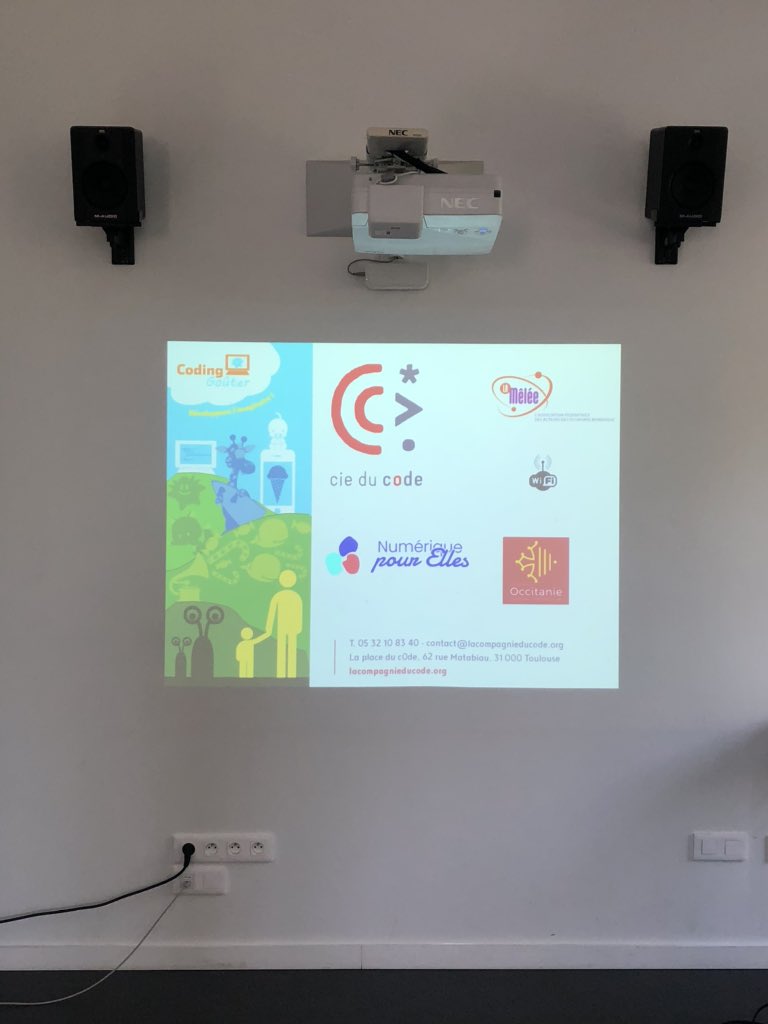 CompagnieDuCode's tweet image. En place pour le #CodingGouter dans le cadre de #NumeriquePourElles avec @LaMeleeLive @La_Melee #MeleeNum au @QuaiDesSavoirs