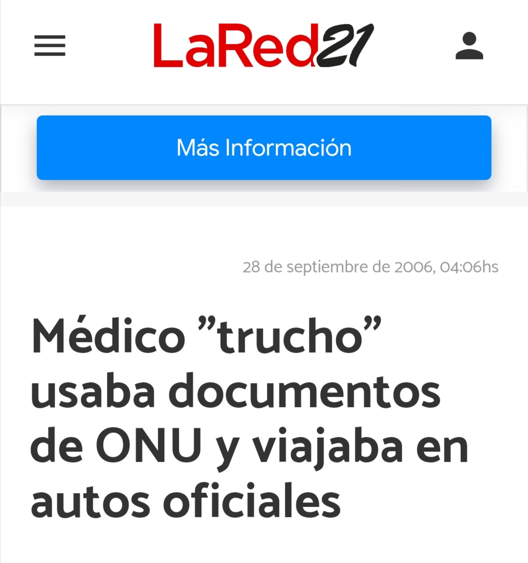 El Dr "Ilhelfeld", se llamaba Farias, tenía 19 años, nunca pisó una Facultad y por orden de la entonces Dir de Salud, se "adueñó" de la atención médica de B. Union! PIDIÓ EL HERCULES Y SE HIZO TRASPORTAR, SOLO, A MONTEVIDEO!....Se acuerdan de las ambulancias? Eso fue despues 😜🤭