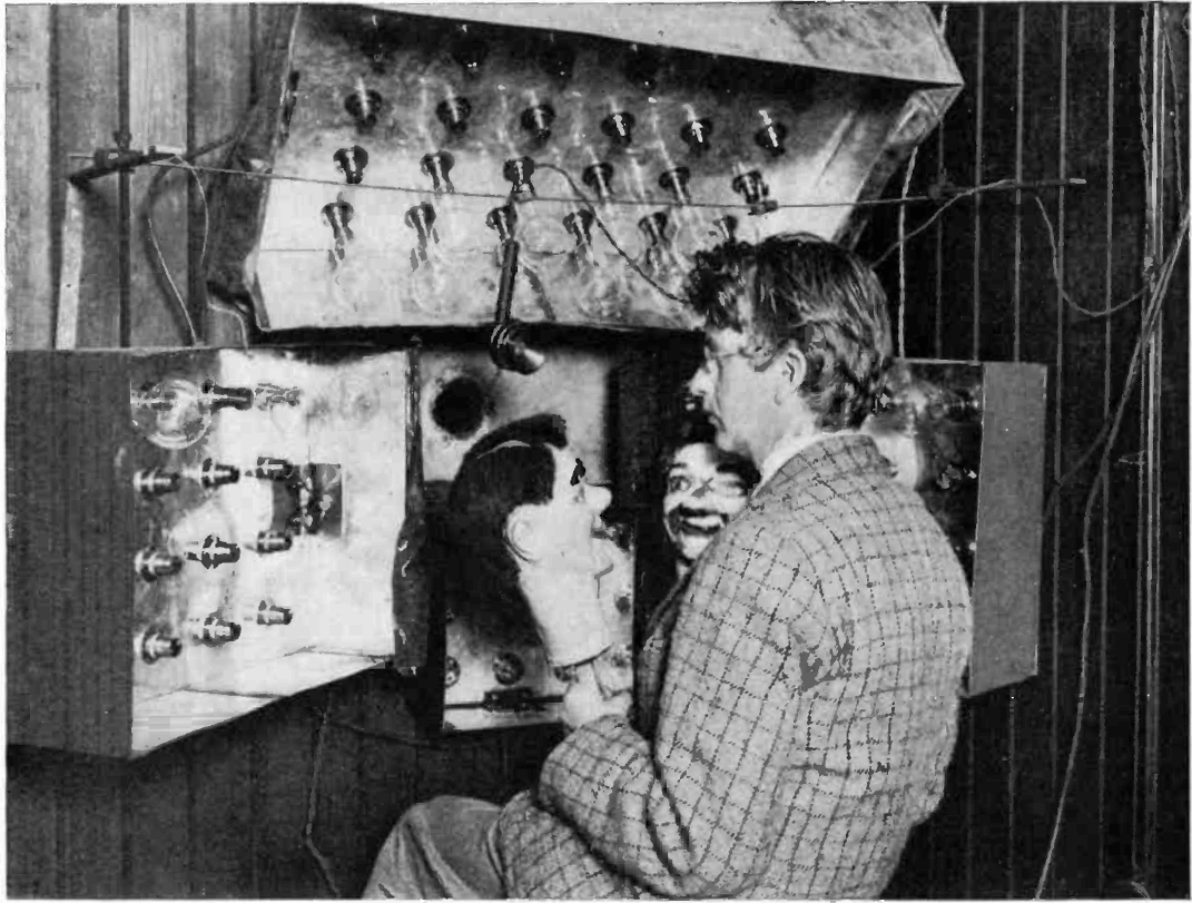 MarshallJulius's tweet photo. 96 years ago today, great Scots inventor and Father of the Couch Potato John Logie Baird successfully transmitted the first TV picture with a greyscale image: the head of spooky-ass ventriloquist's dummy Stooky Bill, in a 32-line vertically scanned image, at 5 pics per sec. 📺 🙏 https://t.co/xfEWCMleyd