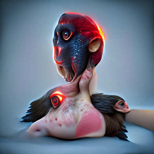 runningwitheggs's tweet photo. I have just released 008 and 009 of my series 'Carnis' (of flesh) on @hicetnunc2000

008 https://t.co/HlNCauGNfB
009 https://t.co/kBw5zc4bKy

#hicetnunc #NFTs https://t.co/OnFdr0vNU4
