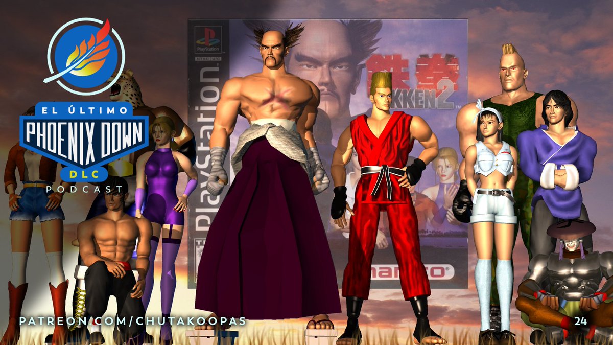 Chutakoopas's tweet photo. Retorna a Tekken 2 con un paseo lleno de historia, música y anécdotas en este podcast especial. 

Escúchalo GRATIS hasta 03 Oct 8pm CEST
https://t.co/ALZw3yUgGt

#Games #Gaming #Chutakoopas #Videojuegos #gamedev #indiedev #podcast #Tekken #takken2 #RETROGAMING 
@BlazedRTs https://t.co/pYPCHmMxku