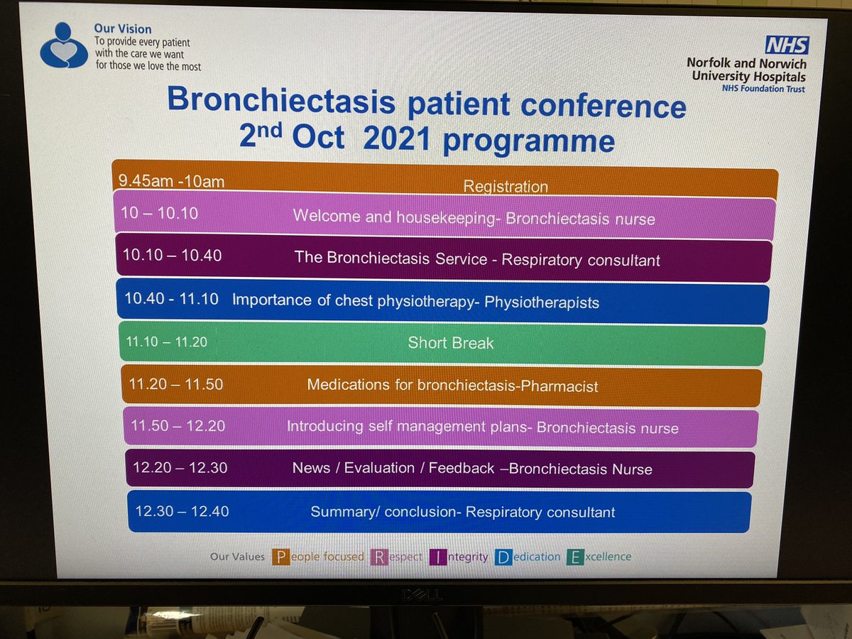 LeGrixti_respPT's tweet photo. First Bronchiectasis patient conference @NNUH today, a productive Saturday morning!  #MDT #bronchiectasis #learning #sputum @BTSrespiratory @TheACPRC https://t.co/JfTxznHv39