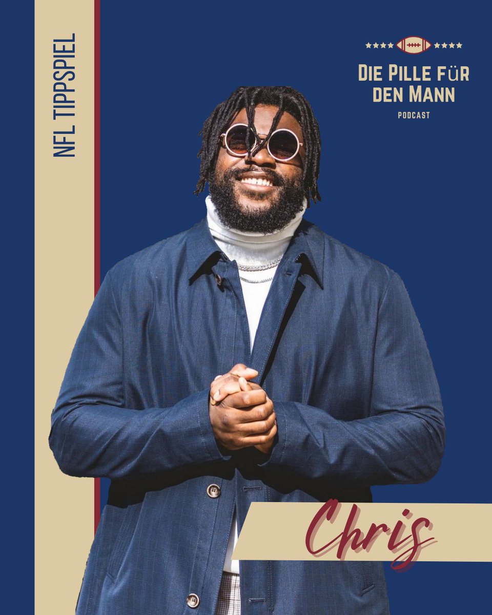 DiePilleFDM's tweet photo. 🏈 TIPPSPIEL SPECIAL 💊
—
Für NFL Week 4 haben wir für die morgige Folge einige „Gast-Tipper“ am Start, die aber alle zur Pillenarmy gehören.
—
Was sagt ihr zu den Tipps von Chris ? 🔥
—
@MikeLS91
@CSpengemann
—-
#ranNFL #NFL #Tippspiel #DPFDM #Podcast #Football https://t.co/odAoFfHY8D
