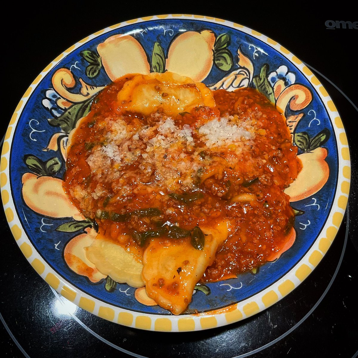 LisaMRomano's tweet photo. Mushroom ravioli with a beef and vegetable ragu topped with Grano Padana cheese #lockdownlife #food #foodie #foodblogger #foodoftheday #foodpics #homecooking #taste #delicious #Australia #Smile #chefs #chefsofinstagram #worldofdining #chefstalk https://t.co/3jb2i9STKD