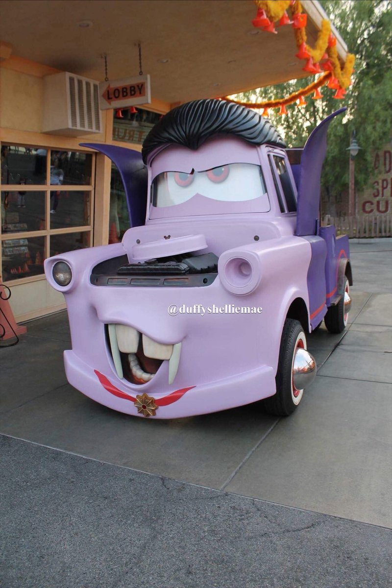 It’s October! That means one thing… #DisneyHalloween is here! Today is #NameYourCarDay, what’s the name of your car? #TowMater #Mater #Cars #Pixar #PixarCars #PixarCharacters #Disneyland #CaliforniaAdventure #DCA