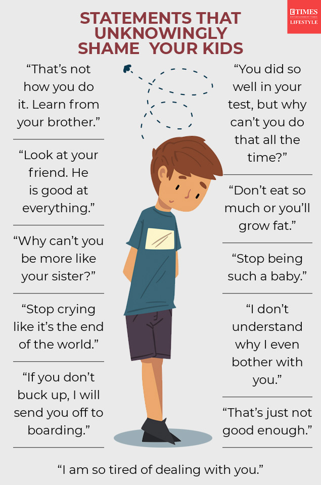 ETimesLifestyle's tweet photo. Your words can leave a bad imprint on the fragile mind of the child. #parenting #parentingtips #child #learning #thingsnevertosay https://t.co/uPqoPIvRy4