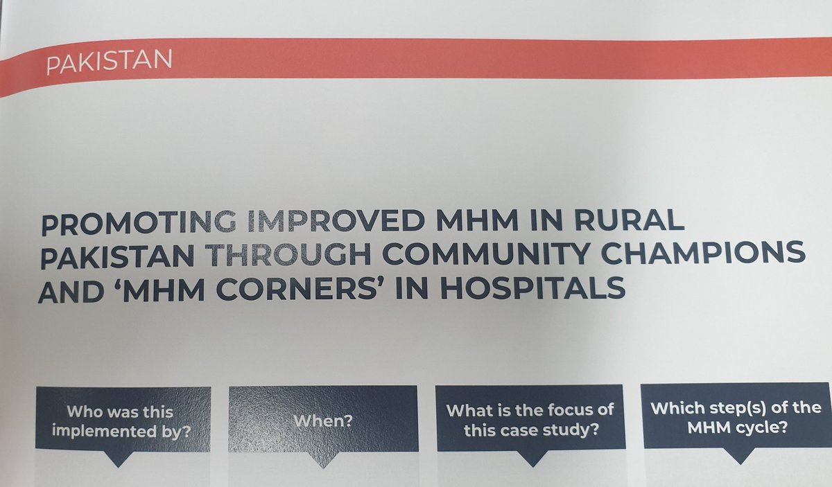 SaharYameen's tweet photo. Our journey from the idea of creating awareness on MHM among adolescent girls and women to actually implementing it in Hospitals and in community through Champions has been published by IFRC  #SwissRedCross @AKUGlobal
@sajidsoofi 
https://t.co/mu59xnFLoQ https://t.co/PlmGo2upIC