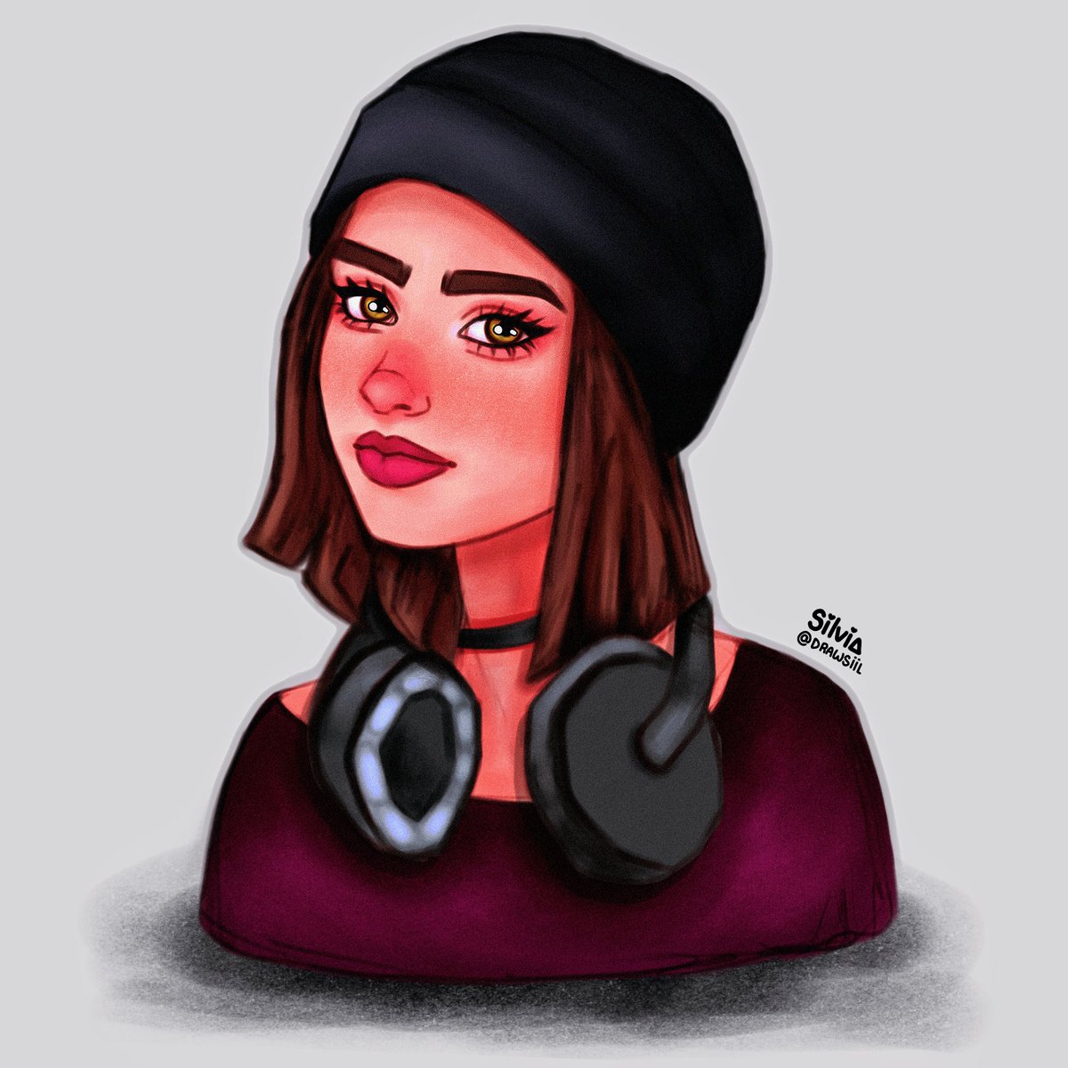 LifeIsStrange's tweet photo. We're celebrating the launch weekend of #LifeisStrange #TrueColors DLC Wavelengths with a Steph art focus!

Kicking things off is this beautiful portrait by @drawsiil!

Buy Wavelengths through the Deluxe or Ultimate Edition of LiS: True Colors: https://t.co/Zz4Bb3IL7U https://t.co/D9ELNn6BLm