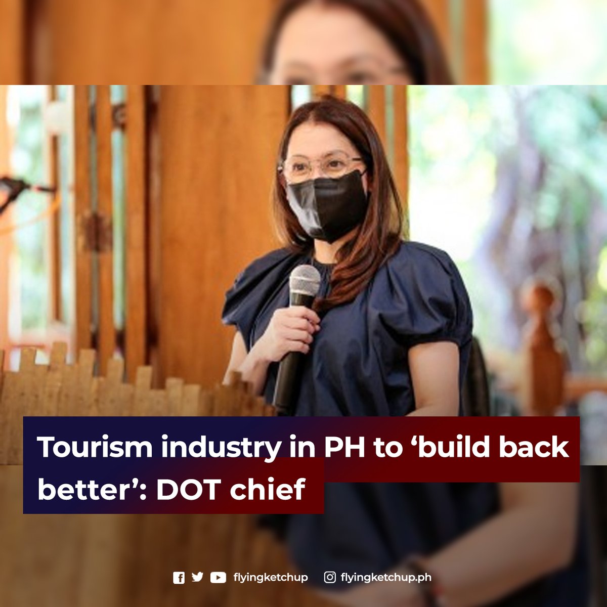 FlyingKetchup's tweet photo. LOOK: The Department of Tourism (DOT) is aiming to rebuild the local tourism industry to be more resilient and protect livelihoods and the workforce!
STORY: https://t.co/tYXvKWAF1h
#FlyingKetchup #RebuildTourism https://t.co/m1CHJ8J8TG