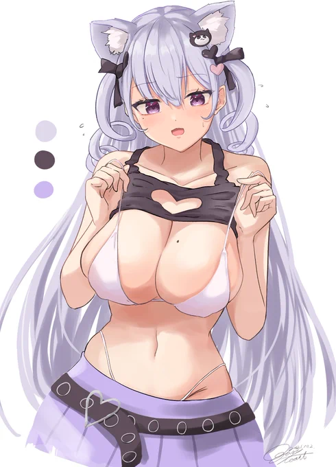 白水着天々ちゃん 