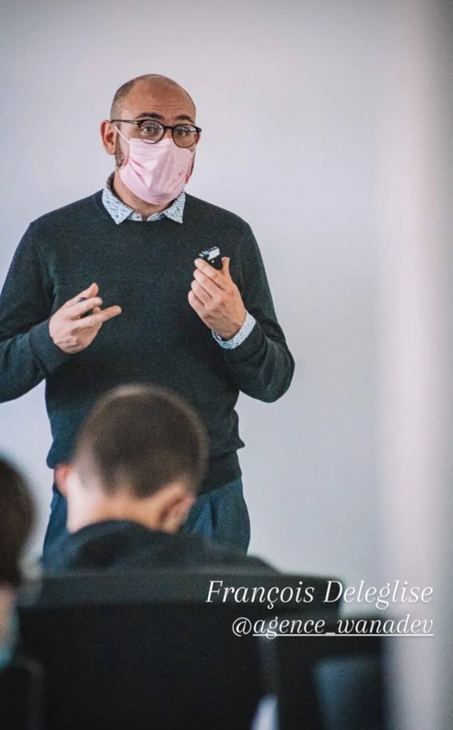 Evan_curti's tweet photo. Première semaine d’immersion au @GamingCampus riche en Masterclasse, notamment avec l’intervention de @Zack_Nani, @benoitfritsch, @netmad ou encore @Agence_WanaDev https://t.co/02ebT7QgWn