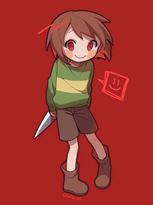 * ○体 のこっている。

 #Undertale  #undertaleFanart 