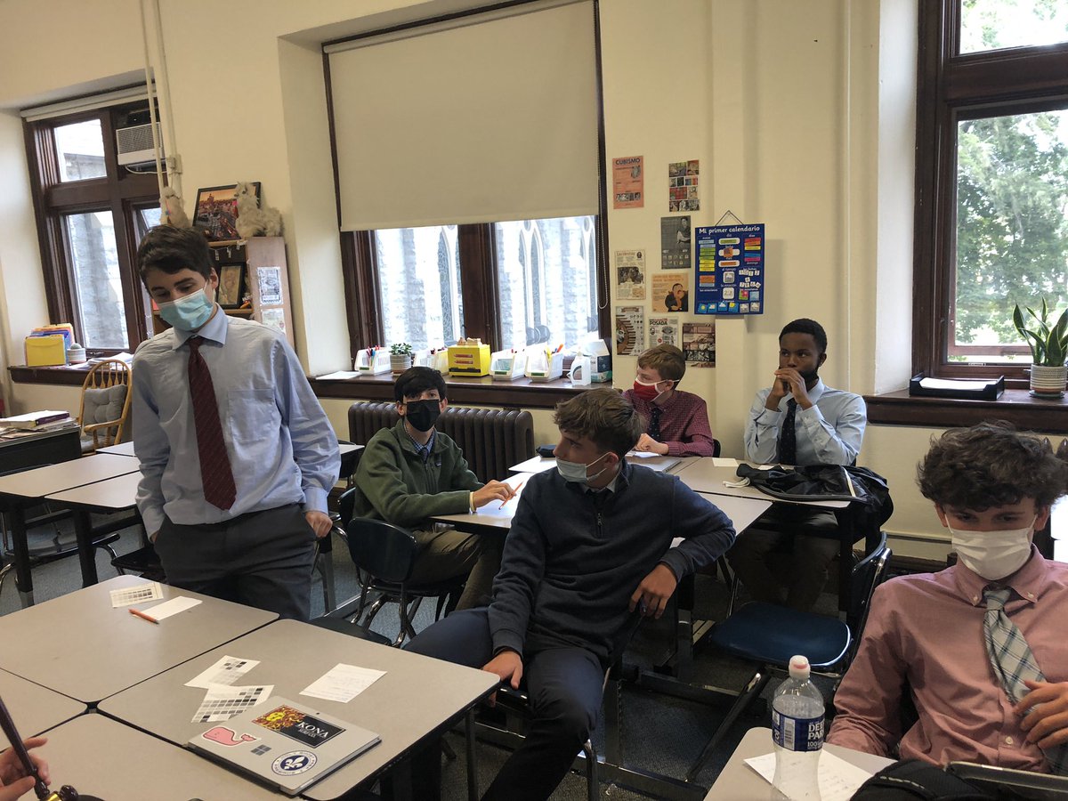 HGPmodelUN's tweet image. Model UN is back in full swing. Leaders Ryan Kimball and Matt McGinn simulated General Assembly with new members, as delegates represented a fast food chain. #HGPMUN #ThinkGhost #modelun