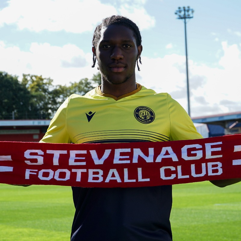 StevenageFC's tweet photo. More good Academy news! 🙌

#StevenageFC is delighted to announce that Sam Tinubu has signed a professional contract with the Club. ✍️