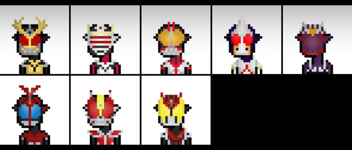 CryptoOgre_NFT's tweet photo. まだ途中ですが完全に趣味のOgre達です👹
#pixelart #NFTJapan #nftcollectors #NFTCommunity #CryptoOgre https://t.co/G7ETeBK8IK