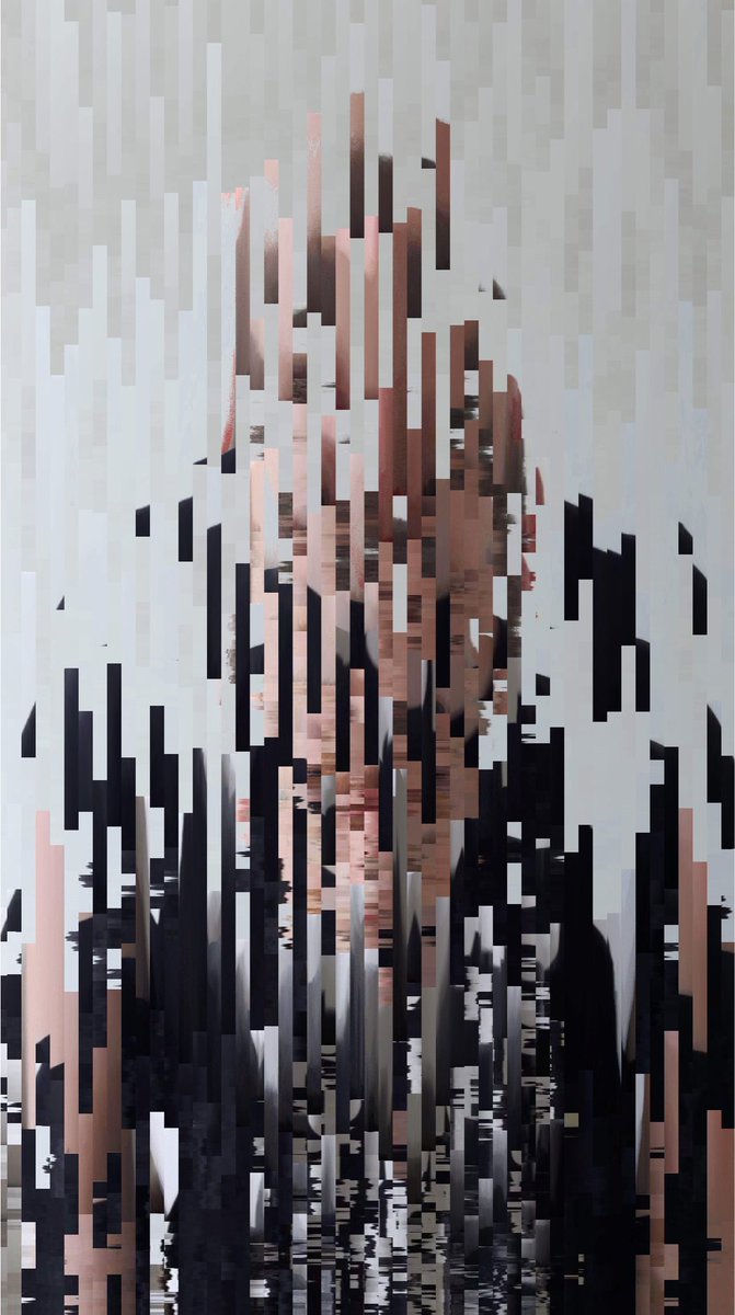 SupremeHint's tweet image. #pixelart #pixelsort #processing