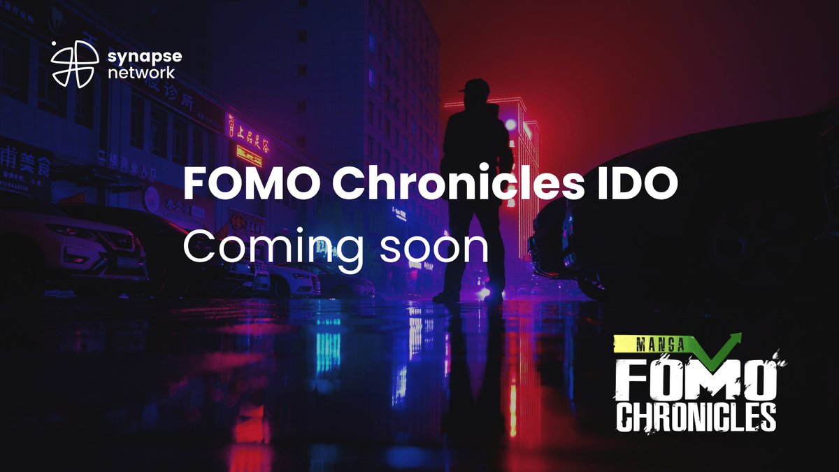 🌐 IDO Announcement — @FomoChronicles 

FOMO Chronicles is a series of manga NFT aimed at bringing communities and crypto projects closer in a funny &amp; incentivised way.

Research Page &amp; Details: coming soon.