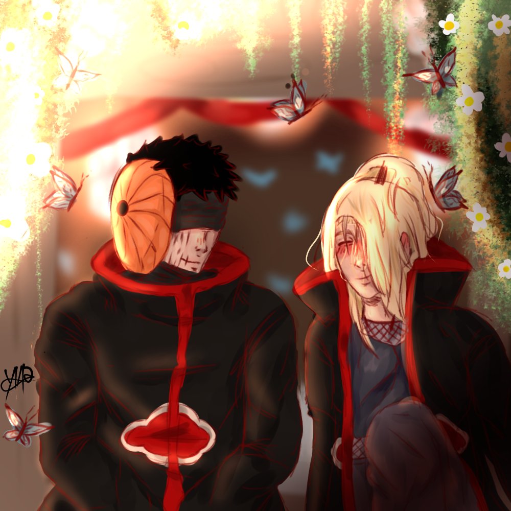 Deidara e Tobi - Naruto Shippuden