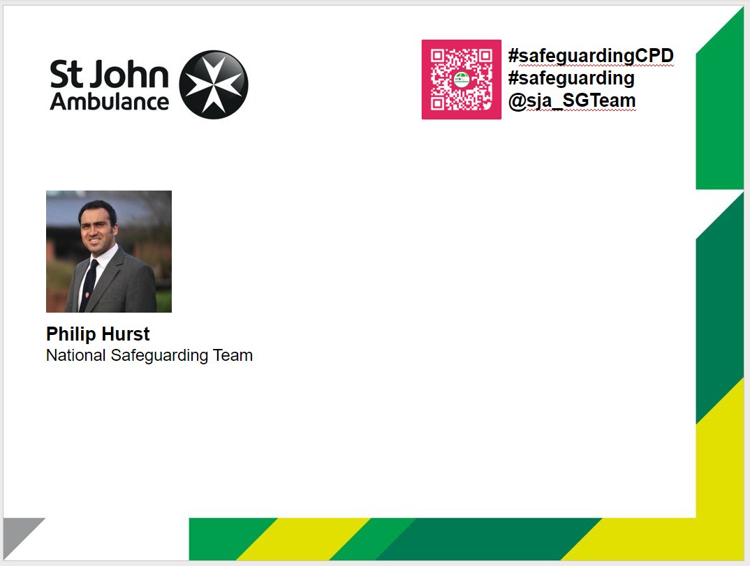 SJA_SGTeam's tweet photo. Safeguarding CPD Eventβ Saturday 2nd October 2021β#safeguardingCPD #safeguarding #mysjaday
Next: https://t.co/fdQjqGJCln