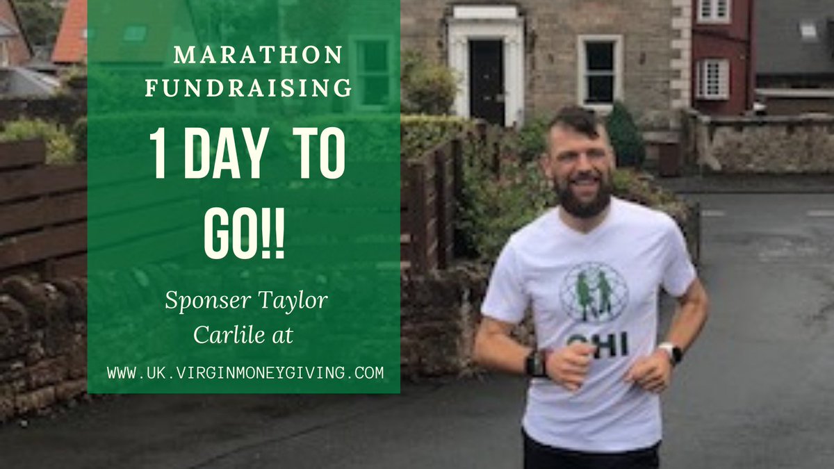 ChildHealthInt1's tweet photo. JUST ONE DAY TO GO!!!
Taylor Carlile is taking on a virtual London Marathon in aid of @ChildHealthInt1. AND, thats just the start, in a weeks time Taylor's also planning to run an ULTRA! So please, dig deep to show your support #cysticfibrosis #cfwarrior 👉https://t.co/xGchFl1CC0 https://t.co/mD1zP2mmGJ