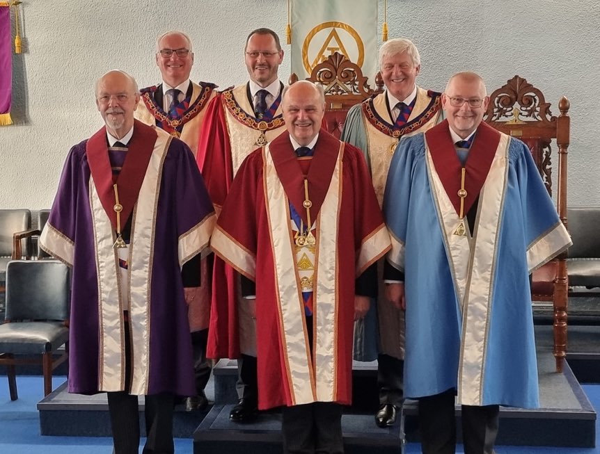 Loving my role as MEGS and feel on top of the world today! So proud to consecrate Berks Chapter of Enlightenment yesterday - great performance by the consecrating team!
