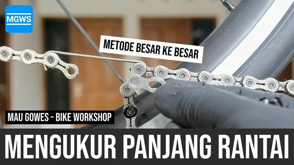 maugowes's tweet image. Video terbaru #MauGowes 

Mengukur Panjang Rantai Sepeda Dengan Metode Besar ke Besar | Bike Workshop | Mau Gowes

youtube.com/watch?v=3gb0gY…

#bikechain #roadbikechain #chainadjustment  #cycling #maugowes

Ketika membeli rantai sepeda baru kita akan menda… instagr.am/p/CUhlDt-JQ4u/