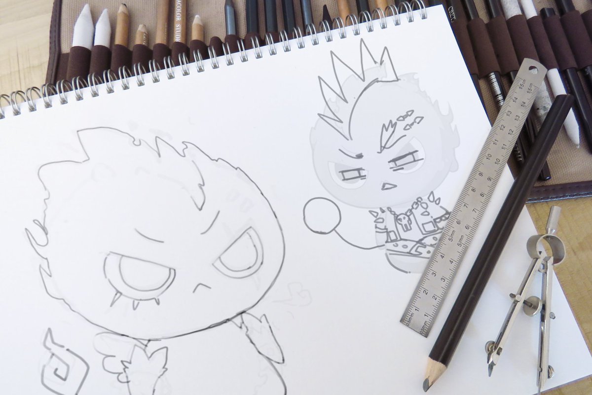 angrysoulsbar's tweet photo. Some behind the scenes

These are the sketches in the visioning stage. Our original plan was to create soul avatars, but we ended up designing these cute little angry souls……

Big shout out to our designer <3
#NFTs #NFTartist #nftart #Solana https://t.co/AjME21GmNA