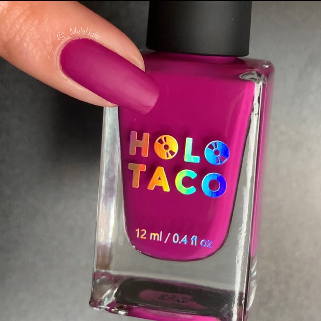 _MelsNails's tweet photo. Saturdays are for sipping High Tea Hibiscus
Polish from Holo Tacoโs new Tea Crรฉmes Collection ๐ต๐
๐ป
@holotaco #HighTeaHibiscus #SuperGlossyTaco #MatteTaco
#HoloTaco #SwatchWeek #Swatch #HoloTacoTeaCremesCollection https://t.co/oldVKVzHOO