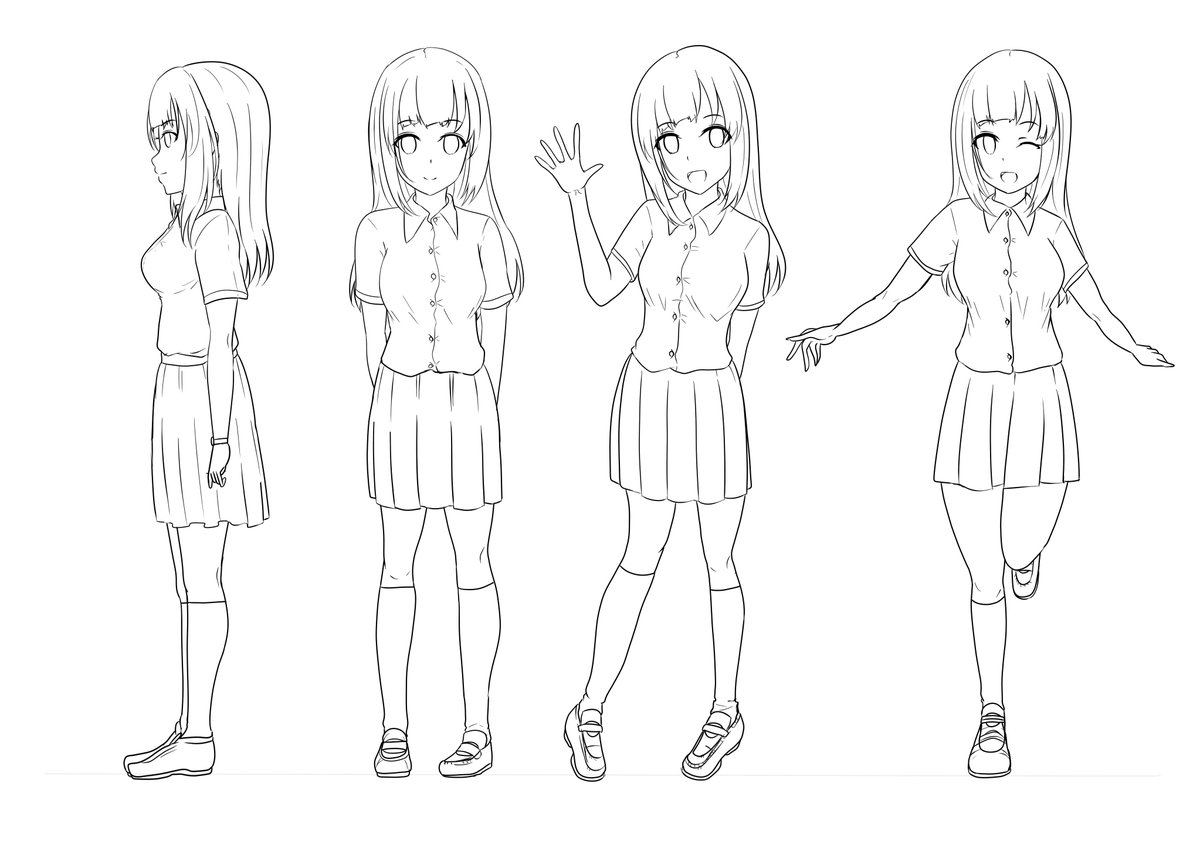 アイコンの娘の立ち絵(夏服ver)を描いてみました。
名前は、陽菜(ひな)ちゃんです。
時々アイコンも変化すると思うので
よろしくお願いいたします!!(`・ω・')ゞ 