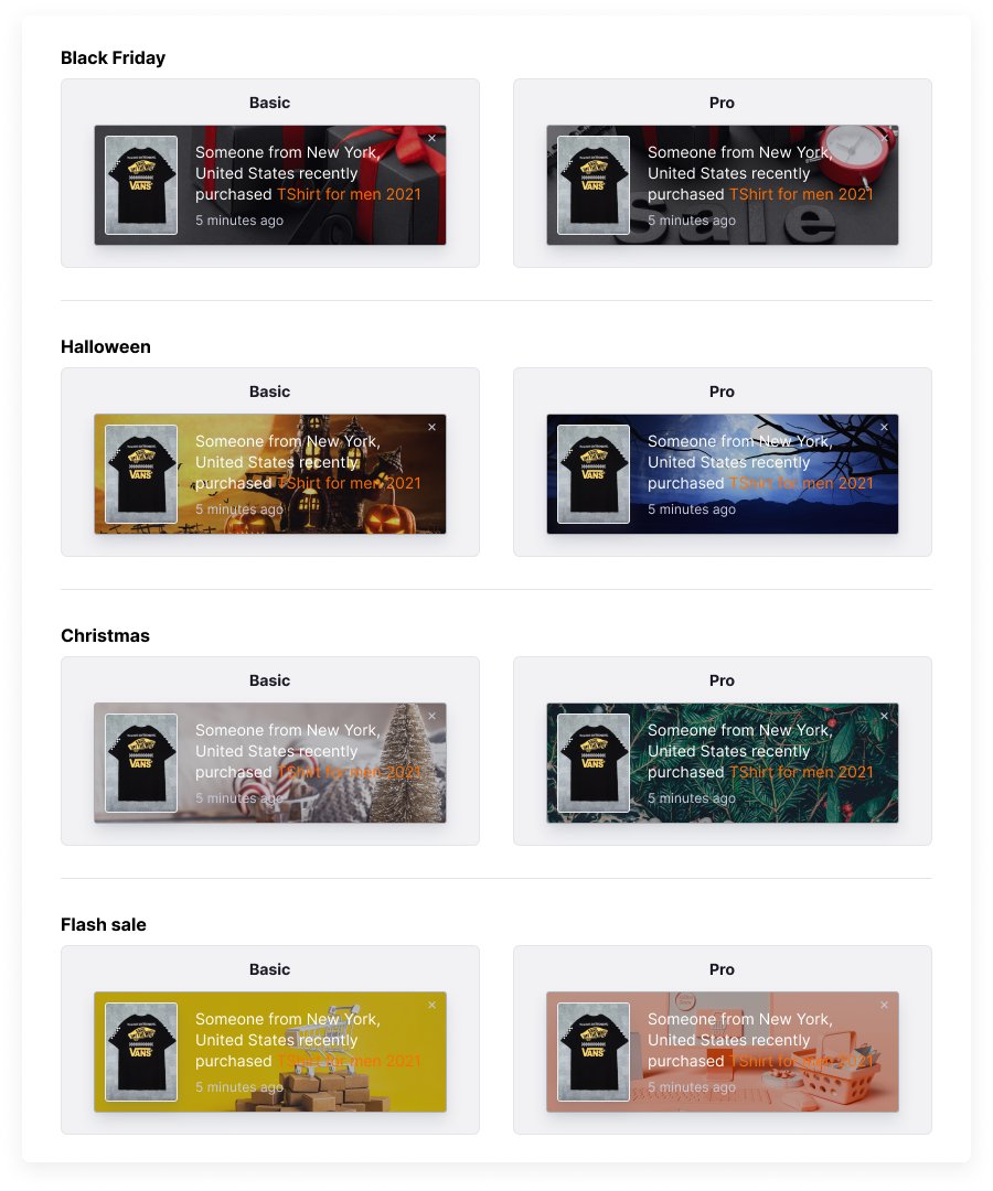 haitran_pm's tweet image. #Flashify team finished this week with the UI for new feature: Sales Notification. Stay tuned my dudes 🤟🤟🤟

#Shopify #AppChallenge #BuildinPublic