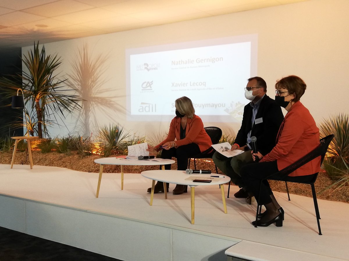 🔶 Table ronde

1ère conférence du salon pour expliquer les dispositifs d'accession sociale de <a href="/metropolerennes/">Rennes Ville et Métropole</a> avec les conseils du <a href="/CAIlleEtVilaine/">Crédit Agricole d'Ille-et-Vilaine</a> et de l'@adil35_.
---
#Rennes #NS2021 #Immobilier
