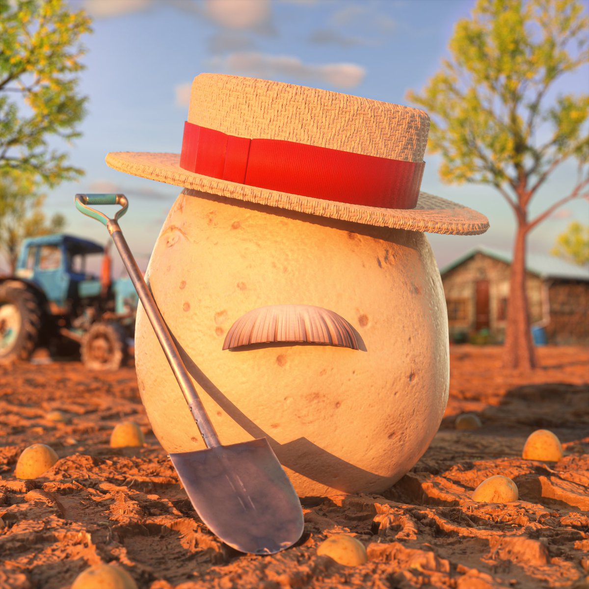 #1 Belarusian potatoes

It is consider that 99.9% of Belarusians eat potatoes for breakfast, lunch and dinner every day. Potatoes in Belarus are the most important wealth and symbol of the country

opensea.io/assets/0x495f9…

#NFT #NFTCommunity #nftcollector #opensea #3dart #Crypto