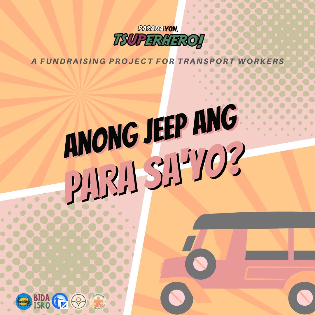pasadayon's tweet photo. …It’s a bird! …No, it’s a plane! …Actually, it’s our TSUPERHEROES!

Napalingon din ba kayo? For sure we have all encountered eye-catching 👀 jeepney designs on the road since we obviously have TSUPERcreative 🖼 local artists. https://t.co/uHhBvoqsym