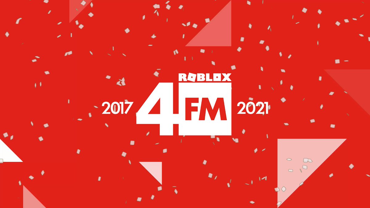 RBXFM_Official's tweet image. Thanks to all the Robloxians who have been sticking with our journey for the last 4 years! Here's to number 5. 🥳🎉
#RobloxFM4Years