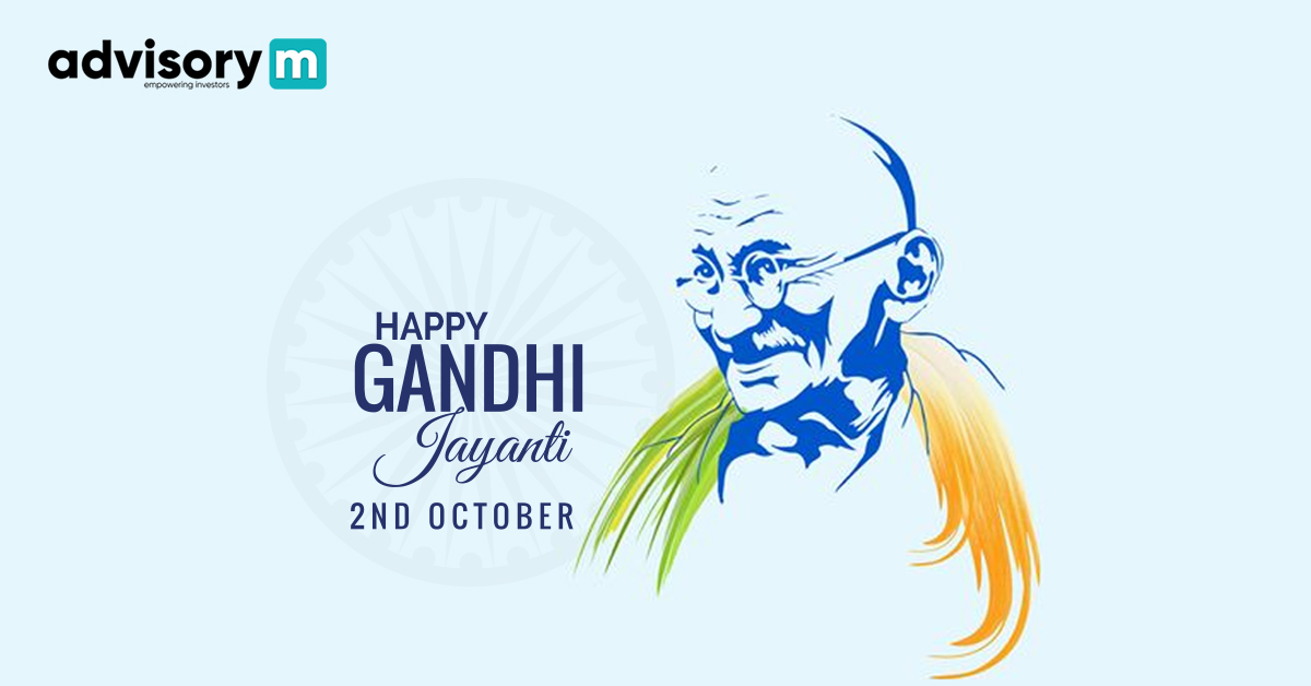 advisorymandi's tweet photo. #GandhiJayanti is an opportunity to revisit the teachings of #MahatmaGandhi. His ideas will always inspire us. #HappyGandhiJayanti! Visit: https://t.co/nXTsgxTqdK

#Advisorymandi #StockMarket #nifty50 #NSE #BSE #StockInvestment https://t.co/hxMIH4xdsE