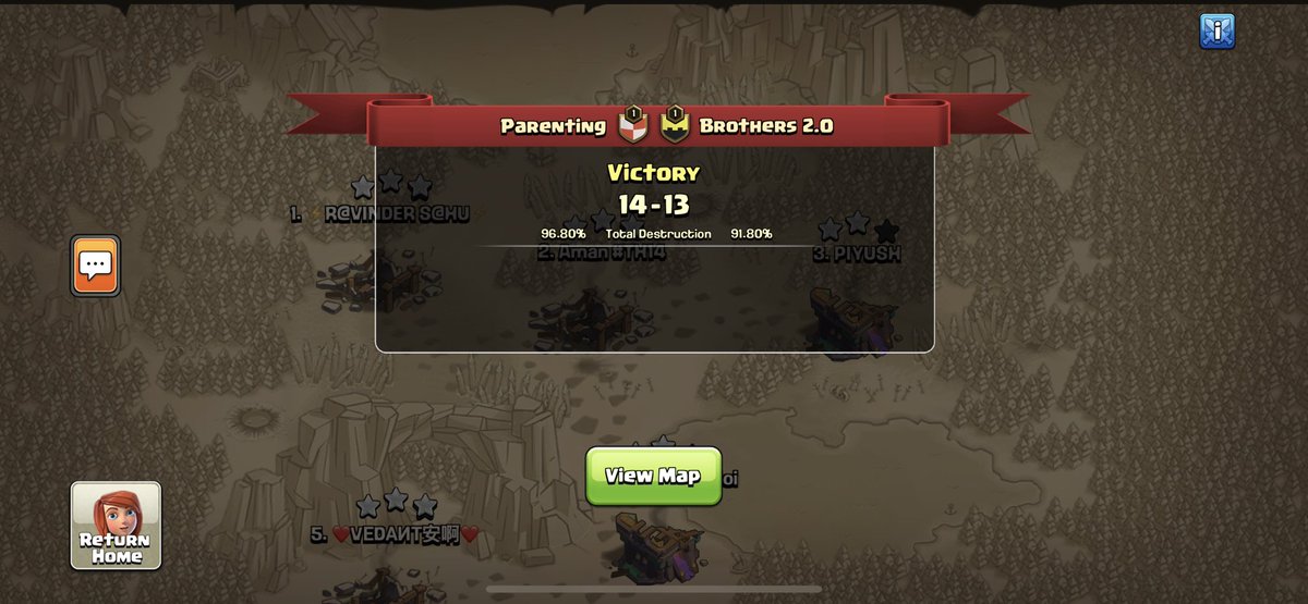 IndianClashers7's tweet photo. Qualified for the Queso cup main event @TeamQueso_CoC . Ggs to the team and opponents we faced. @TribeGamingCoC #GHRest #Brothers2.0 #RxR https://t.co/rYqi3cPoDW