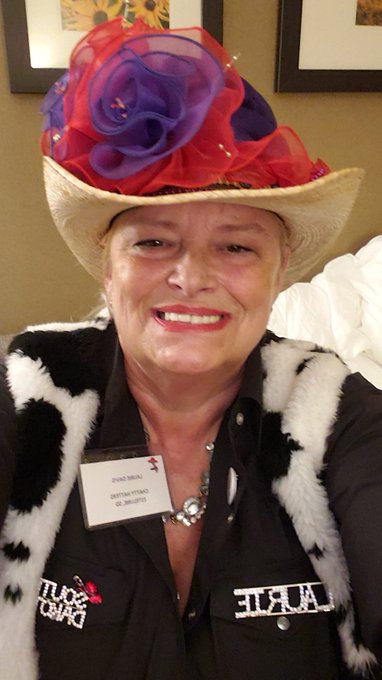 I am at my Red Hat Ladies convention! What do you think? https://t.co/esLWrF3gJe
