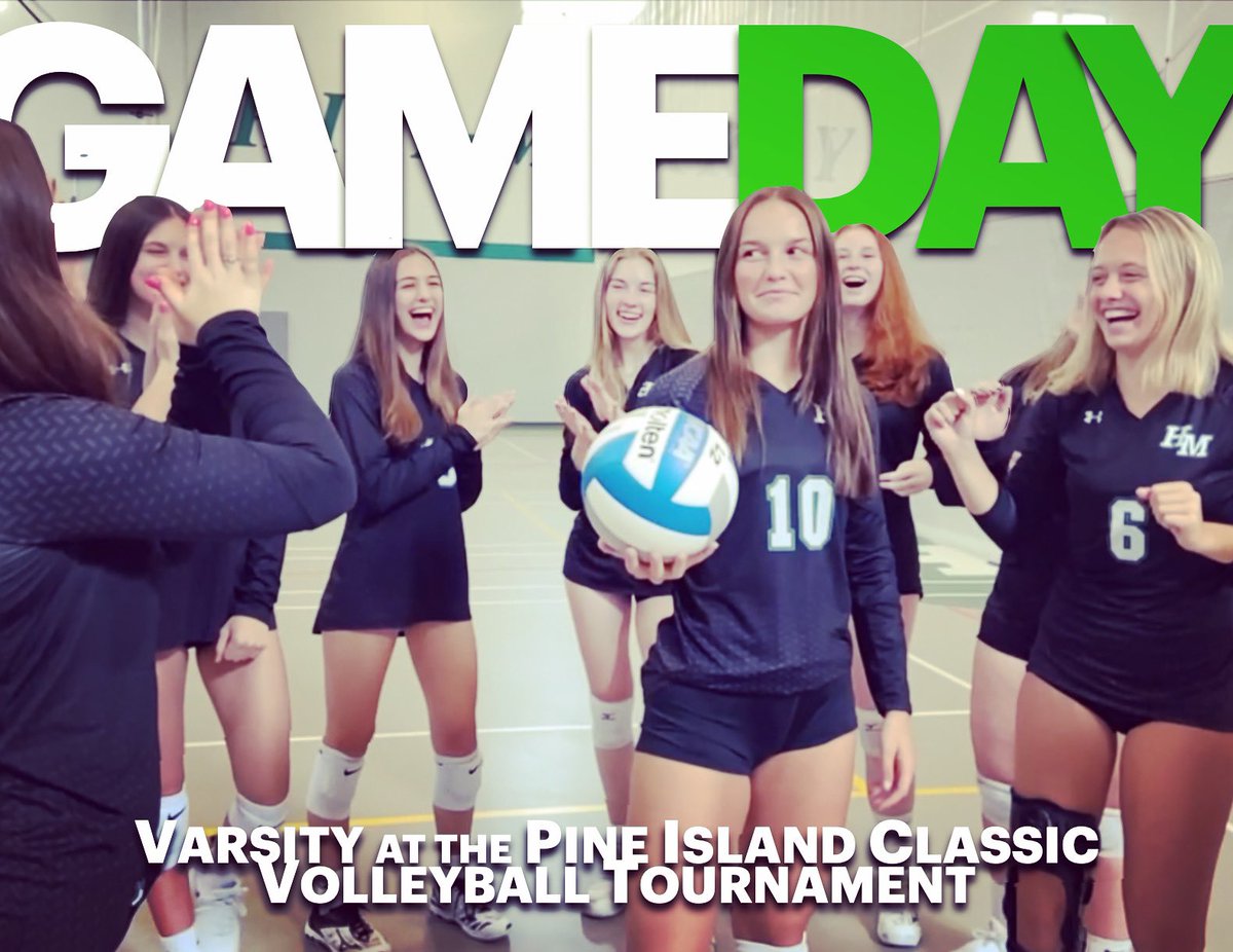 HM_Volleyball's tweet photo. On the road early to Pine Island, MN for a full day of volleyball! Let’s go!! 🏐💚💪 @HMPioneers https://t.co/wOHUjdW4BJ